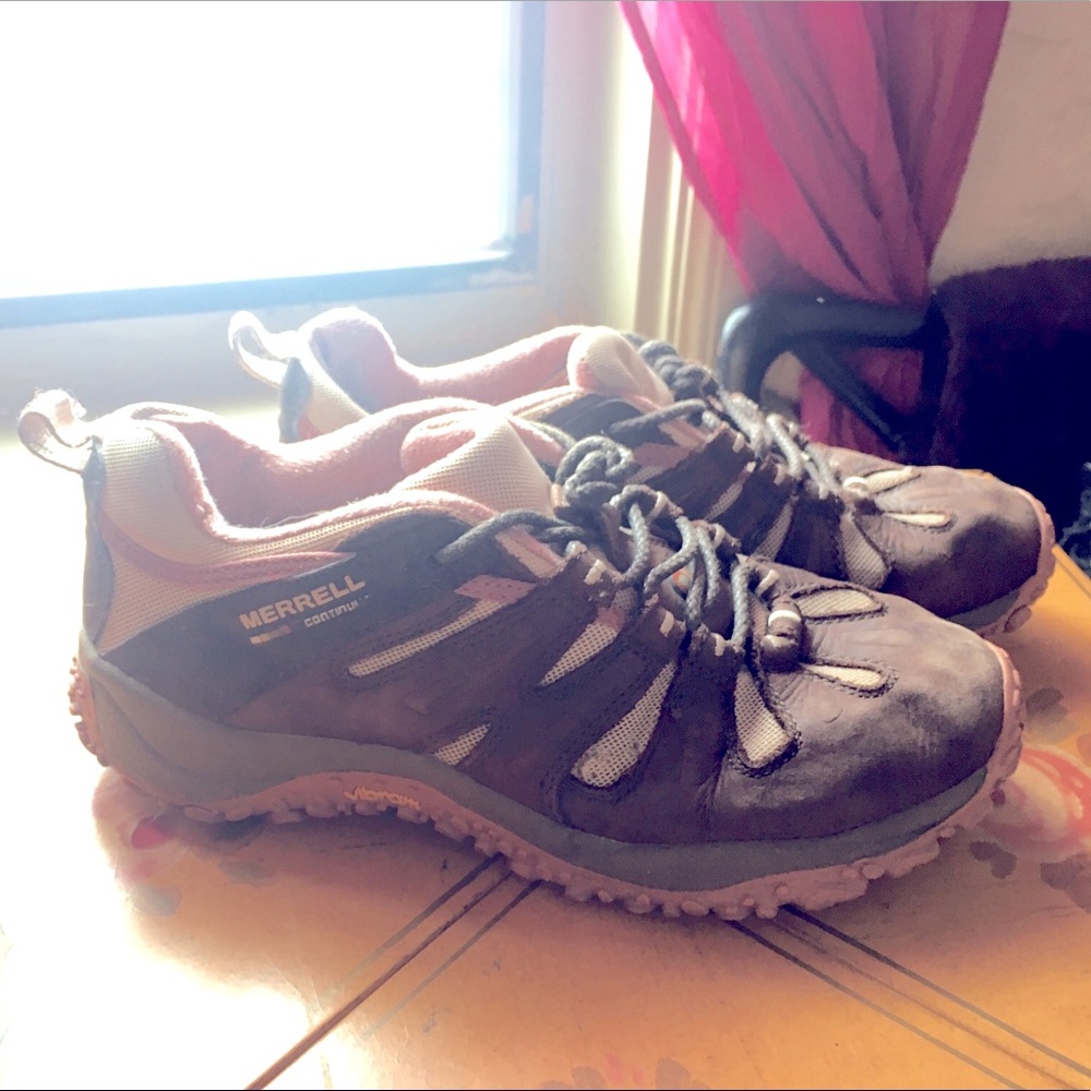 Vintage Merrell Pink & Chocolate 🍫 sz. 5/6